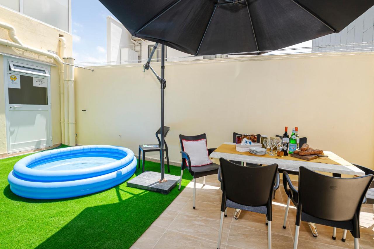 Summer Breeze 3 Bedroom Family Maisonette With Sunny Terrace In Mellieha - By Getawaysmalta Exteriér fotografie